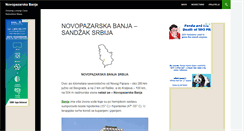Desktop Screenshot of novopazarskabanja.com