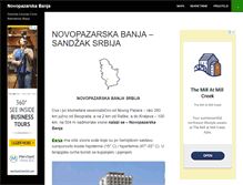 Tablet Screenshot of novopazarskabanja.com
